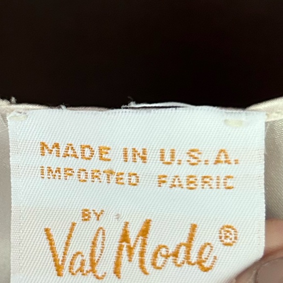 VINTAGE VAL MODE 90s Satin Lace Trim Kimono Layer Fairy Coquette Bridal Size S - Picture 2 of 16